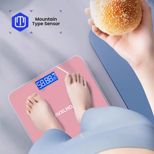 Digital Bathroom Scale With High Precision Display