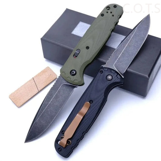 DIY Supplies Woodworking BM 4300 Folding Knife G10 Handle