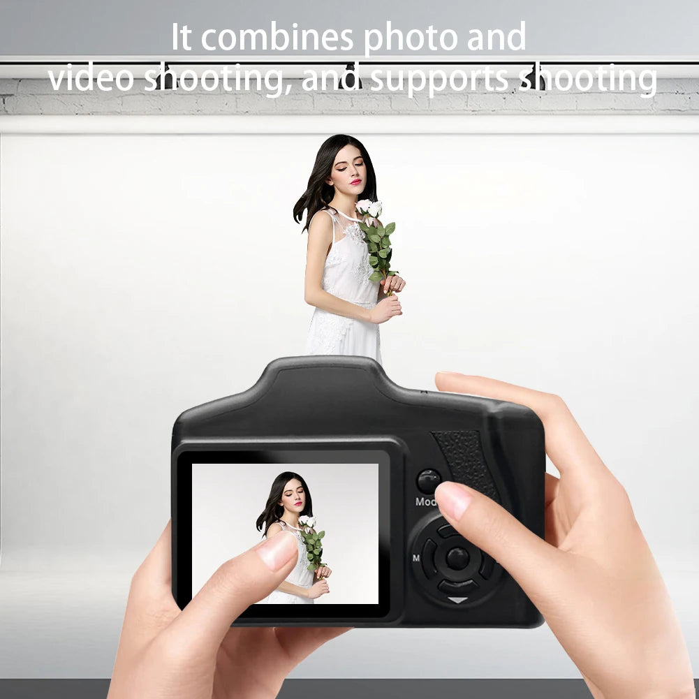 ALLOYSEED 16MP Digital Camera With 16X Zoom Camcorder For Photography And Video