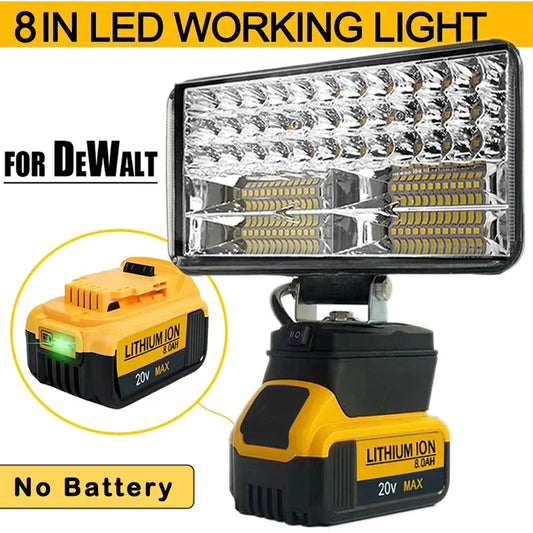 LED Portable Spotlight Cordless Outdoor Work Light