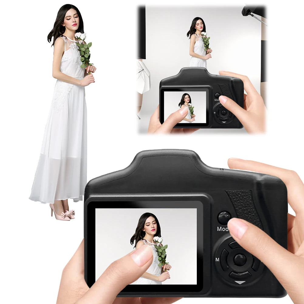 ALLOYSEED 16MP Digital Camera With 16X Zoom Camcorder For Photography And Video