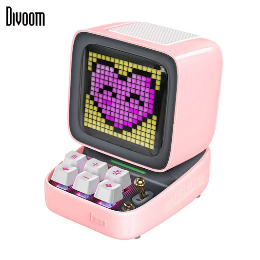 Divoom Ditoo-Pro Led Pixel Art Bluetooth Speaker Alarm Clock