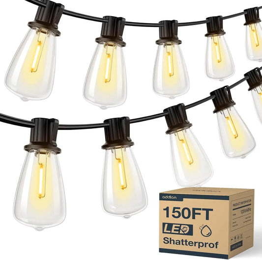 MIMIRGBCertification LED Outdoor String Lights Waterproof Dimmable