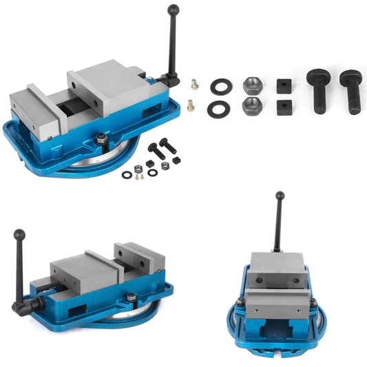 NONEDIY 6 Inch Swivel Base Milling Vise Heavy Duty Clamp