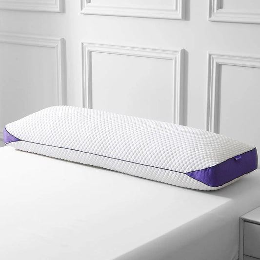 Adjustable Cooling Memory Foam Body Pillow With Washable Cover For Side Sleepers