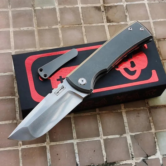 JUFULE Real Chaves Ultramar Redencion Folding Knife With Ceramic Bearing